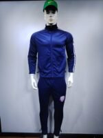 navy blue training tracksuit
