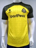 young africans yellow football jersey